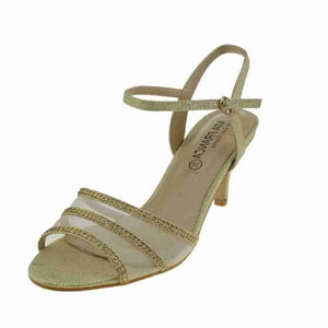 Sandalia Fiesta Dorado Vía Franca