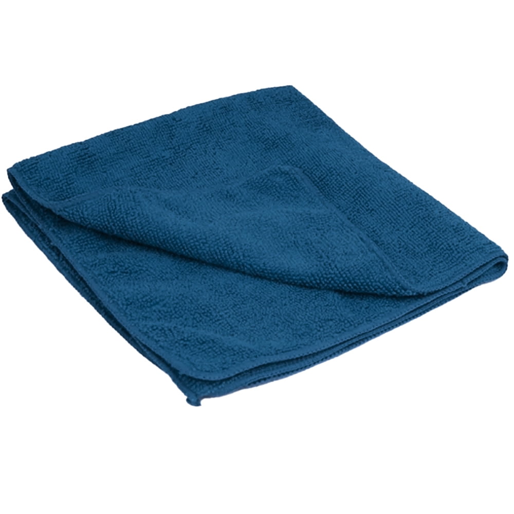 Pack 10 Paños De Microfibra Azul 40x40 Cm Nobre
