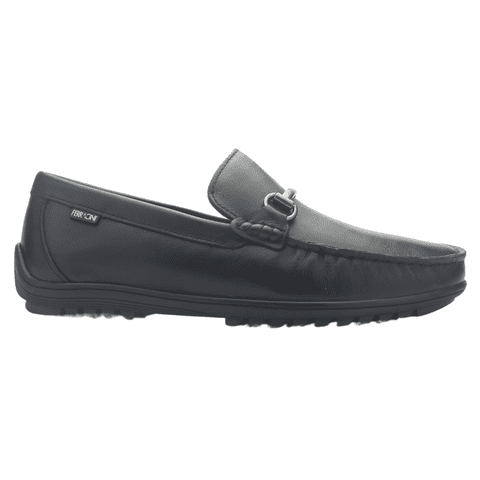 Mocasin De Hombre Negro Casual Ferracini 5156 Neo