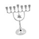 thumbnail image 5 of Portavelas Escritorio Decorativo Menorahs Clásico Geométrico Hanukkah Menorah Argent, 5 of 5