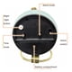 thumbnail image 3 of Reloj de metal de estilo europeo, ingenioso, silencioso, redondo, electrónico, de cuarzo, para niños, para sala de estar y dormitorio, verde claro., 3 of 5