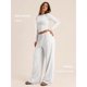 thumbnail image 3 of Trendy Queen Conjunto de descanso de 2 piezas para mujer, moda de otoño 2026, 3 of 3