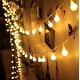 thumbnail image 4 of Luces Navidad Pila Guirnalda 20 Led Calida Gota Agua 20 Mts, 4 of 7