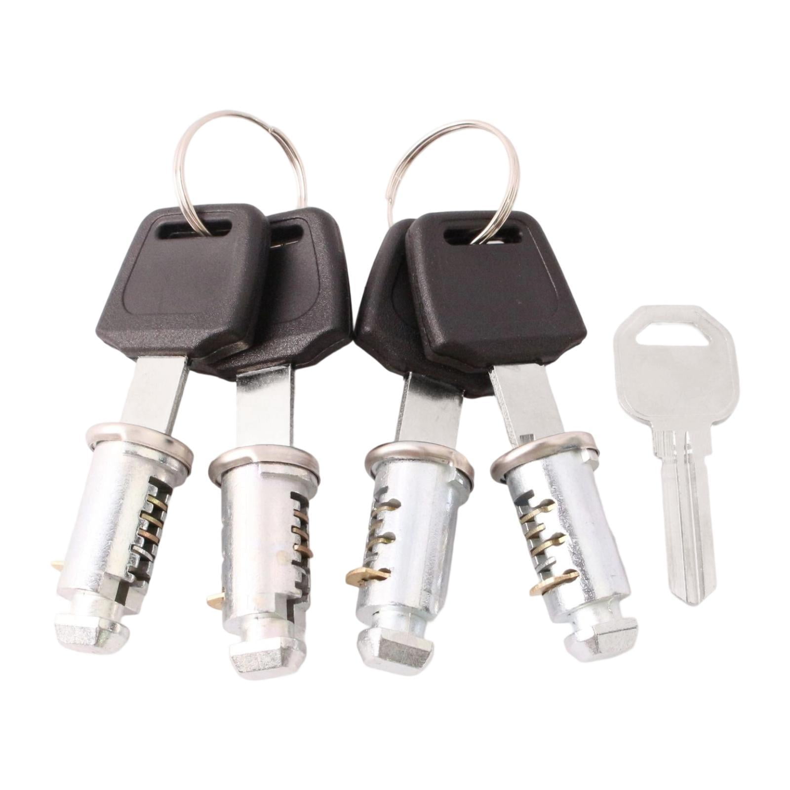 Magideal - Cerradura Para Portaequipajes, Cerraduras De Barra Transversal, Núcleos De Cerradura Con Llave, Portaequipajes Para Automóvil, Carga Para Barra Transv Tipo B