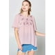 thumbnail image 1 of Esta Blusa de Gasa con Burbujas y Ribete de Encaje Detallado, 1 of 5