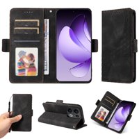 Carcasa Foxdock Oppo Reno 14 Pro 5G De Cuero Pu, Diseño Acolchado Clásico, Protección Contra Caídas Y Rayones