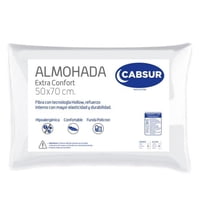 Cabsur - Pack Almohada Microfibra Max 50X70