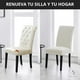 thumbnail image 4 of Set De 6 Fundas Para Sillas De Comedor Cubre Silla Con Elastico Az, 4 of 9