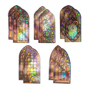 Bothyi - 10 Piezas De Pegatinas Para Álbumes De Recortes, Pegatinas Para Álbumes De Recortes, Para Diario, Manualidades, Coloridas