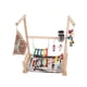thumbnail image 1 of Parque Infantil Para Pájaros, Soporte De Percha De Madera Para Pinzón, Periquito, Periquito, Cacatúa, 1 of 5
