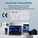 thumbnail image 5 of Adaptador Power Strip (ee Uu ) A Reino Unido Y Europa Con Usb C 4 Usb, 5 of 6