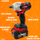 thumbnail image 5 of Kit Taladro + Llave De Impacto Brushless Lernen + 2 Baterías Color Rojo, 5 of 9