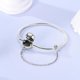 thumbnail image 3 of Pulsera LNQOBU de plata esterlina 925 con cadena tipo serpiente para mujer, 3 of 6