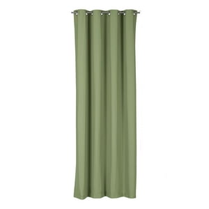 Clems - Cortina Engomada Termica 100% Blackout 140X225 Verde 140X225