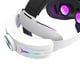 thumbnail image 4 of Compatible con el casco de realidad virtual Meta Quest 3/3S - Correa ajustable RGB para la cabeza con batería de 12000mAh para prolongar el tiempo de juego-Blanco, 4 of 5