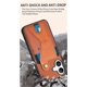 thumbnail image 2 of Funda Resistente para iPhone 16 con Tarjetero y Soporte, Diseño Magnético Marrón, 2 of 5