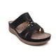 thumbnail image 3 of Sandalia Casual Mujer Nicole Negro 36, 3 of 3