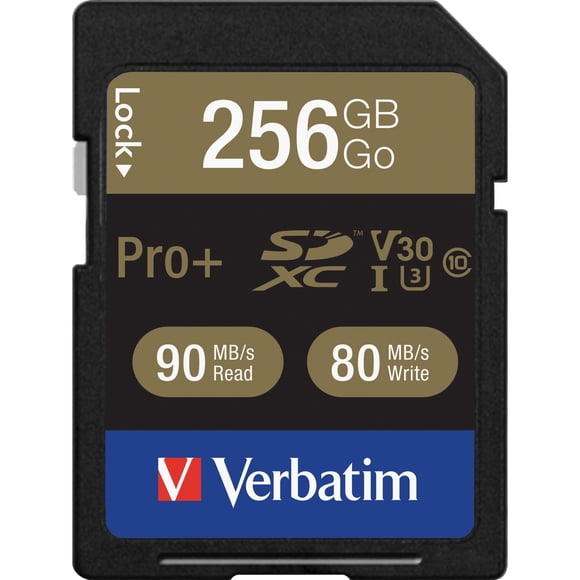 Verbatim Pro Plus 600X SDXC 256GB