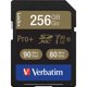 thumbnail image 1 of Verbatim Pro Plus 600X SDXC 256GB, 1 of 2