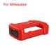 thumbnail image 1 of Adaptador de Cargador para Mil-wau-kee 18V Li-ion con Soporte de Batería USB Tipo C Carga Rápida, 1 of 9