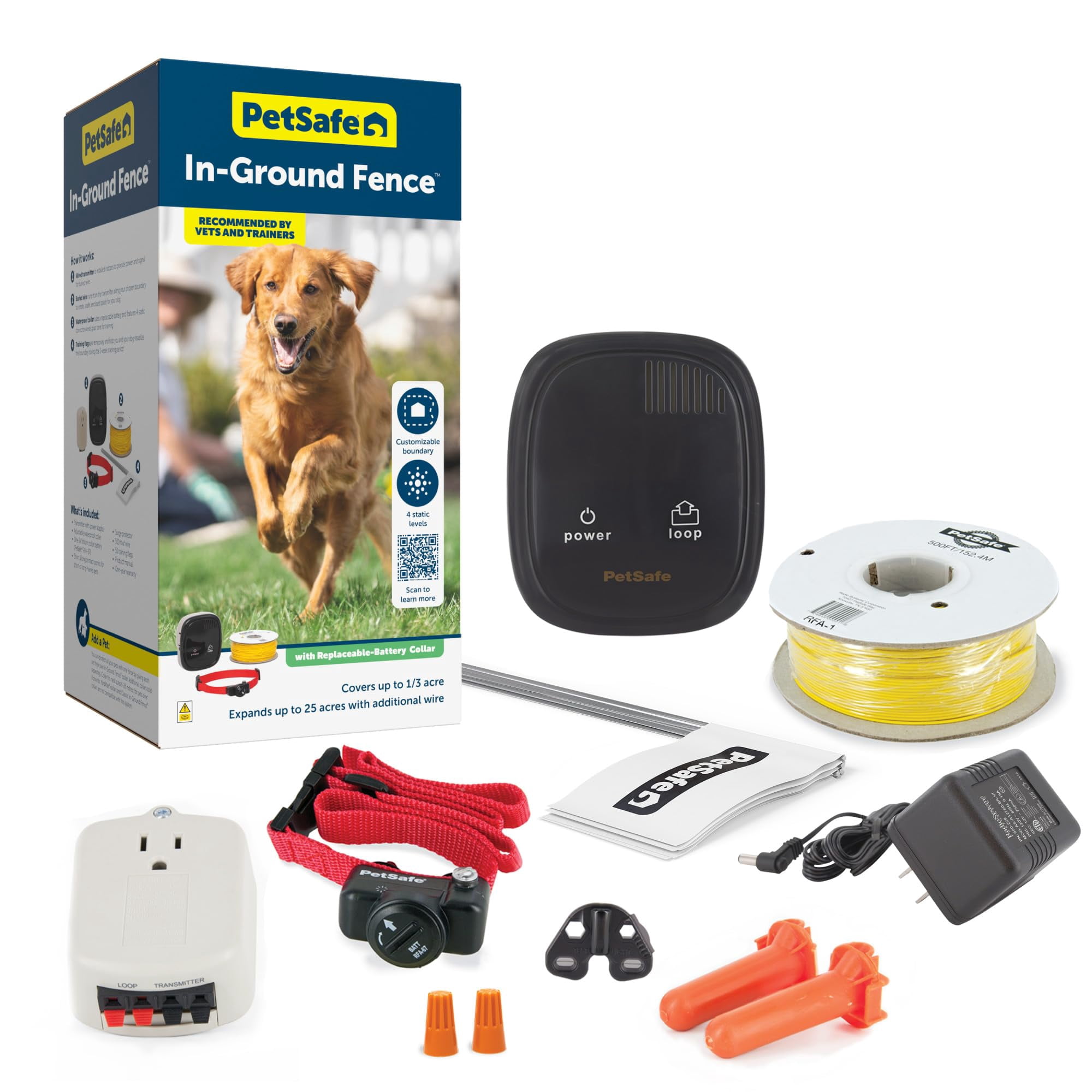 Valla Enterrada Para Mascotas Petsafe A Prueba De Agua Para Perros Y Gatos