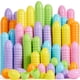 thumbnail image 1 of Huevos de Pascua JOYIN, 50 unidades, grandes, de plástico, pastel, 8 cm, rellenables, 1 of 7