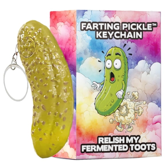 Llavero Pepino que Emite Pedos DR DINGUS - Regalo Divertido y Original
