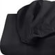 thumbnail image 4 of Sábana ajustable Utopia Bedding, tamaño completo, microfibra, color negro, 4 of 6