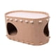 thumbnail image 2 of Cama Cueva Para Gatos, Túnel Para Gatos, Tienda De Campaña, Caseta Para Varios Gatos, Cama Cerrada, Casa Cálida Para Gatos, Color Caqui, 2 of 5