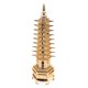 thumbnail image 4 of Decoración Del Hogar Wenchang Pagoda Tower Estatua Fengshui Ornament Gold-L 9 Tier, 4 of 5
