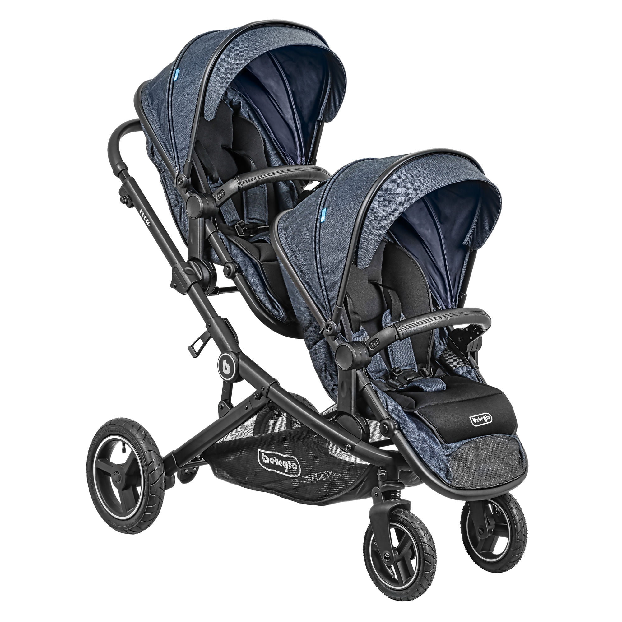 Bebeglo - Coche Dueto Rs-13310 Gris