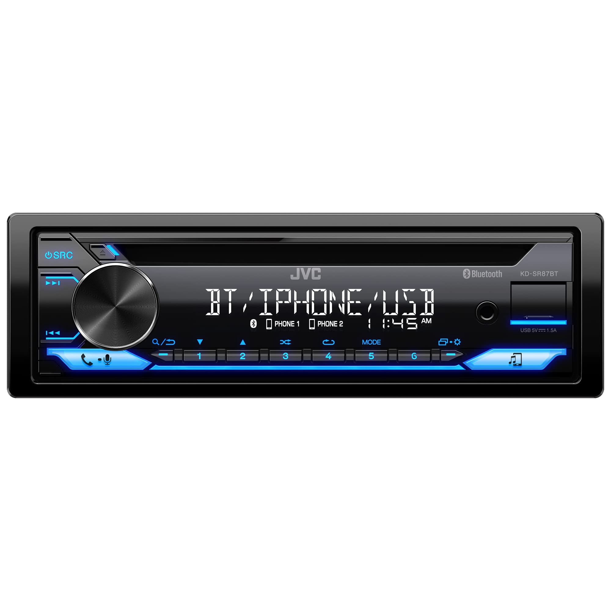 Estéreo Jvc Kd-sr87bt Bluetooth Cd Para Auto