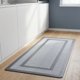thumbnail image 1 of REGALWOVEN Alfombra de Cocina Antideslizante Geométrica Impermeable Resistente al Aceite Alfombra de Piso Acolchada de PVC Confort Alfombras para el Hogar Gris 30" x 18", 1 of 7