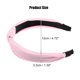 thumbnail image 2 of Ofertas Únicas 1 pieza Diadema de Nudo de Algodón Texturizado Suave para Mujeres 1.3 Pulgadas de Ancho Rosa, 2 of 7