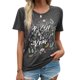 thumbnail image 1 of MOSHU Camisetas para Mujer Camisetas de Cuello Redondo para Mujer Manga Corta Sueltas Camisetas Gráficas, 1 of 9