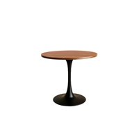 Moad - Mesa Tulip 120Cm Walnut-Black