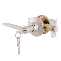 Cerradura Tubular Yale Milano Oficina/Dormitorio Níquel