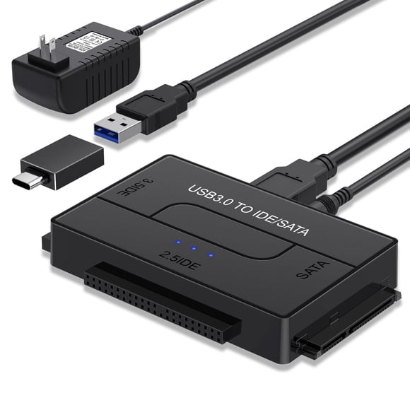 Adaptador USB 3.0 a SATA/IDE para HDD/SSD YINNCEEN