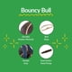 thumbnail image 4 of Juguetes inflables Bouncy Bull Big Country para niños a partir de 3 años con bomba, 4 of 9