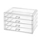 thumbnail image 2 of Organizador De Cajones De Acrílico Transparente De Varios Niveles Para Casarse, Apartamento, 4 Niveles, 2 of 5