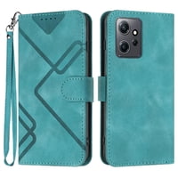 Funda Foxdock Para Xiaomi Redmi Note 12 4G – Tipo Libro Con Soporte, Billetera, Correa Y Diseño Elegante
