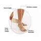 thumbnail image 2 of Vendas Elásticas De Compresión Para Tobillo Codo Rodilla Par, 2 of 3