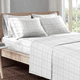 thumbnail image 1 of Set sabanas 210 hilos king 2.5 plazas 22 cm color blanco, 1 of 3