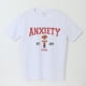 thumbnail image 1 of Polera Manga Corta Adulto Blanco Ansiedad Pixar Disney, 1 of 4