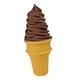 thumbnail image 4 of Cono de helado falso, muestra de exhibición de juguetes de comida de imitación, helado de imitación para exhibición, decoración de escritorio, accesor Marrón, 4 of 5