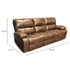 thumbnail image 2 of Sofa Reclinable Electrico Relaxline 3 Cuerpos Vintage Cafe Usb, 2 of 6