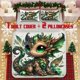thumbnail image 1 of Cute Dragon Theme Soft Printed Bedding Set Polyester Fabric Decorative & Warm, 1 of 5