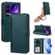 thumbnail image 1 of Funda con Billetera para [Xiaomi 17 Pro] con Bolsillo Zipper y Tarjetero Verde pavo real, 1 of 6