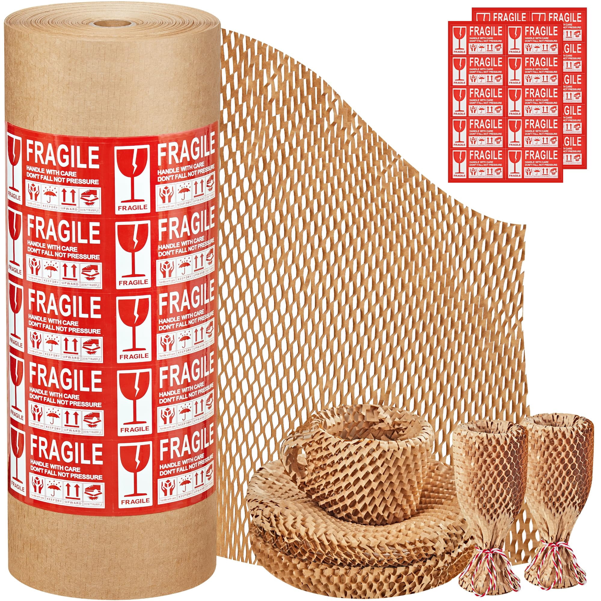 Papel De Embalaje Jarlink De 38 Cm X 125 M, Envoltorio Ecológico