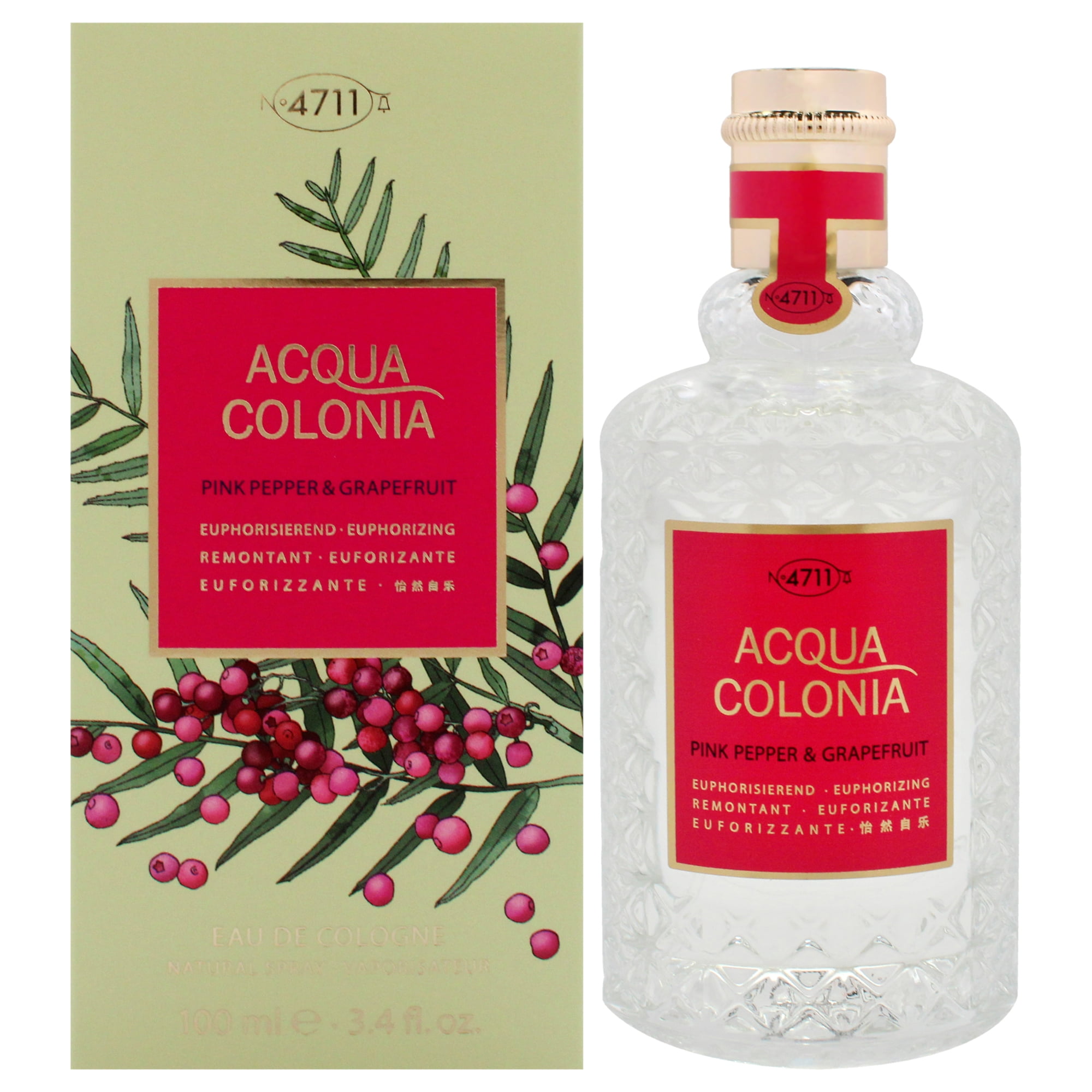 Perfume Muelhens Acqua Colonia Pimiento Rosado Y Pomelo Edc Unisex